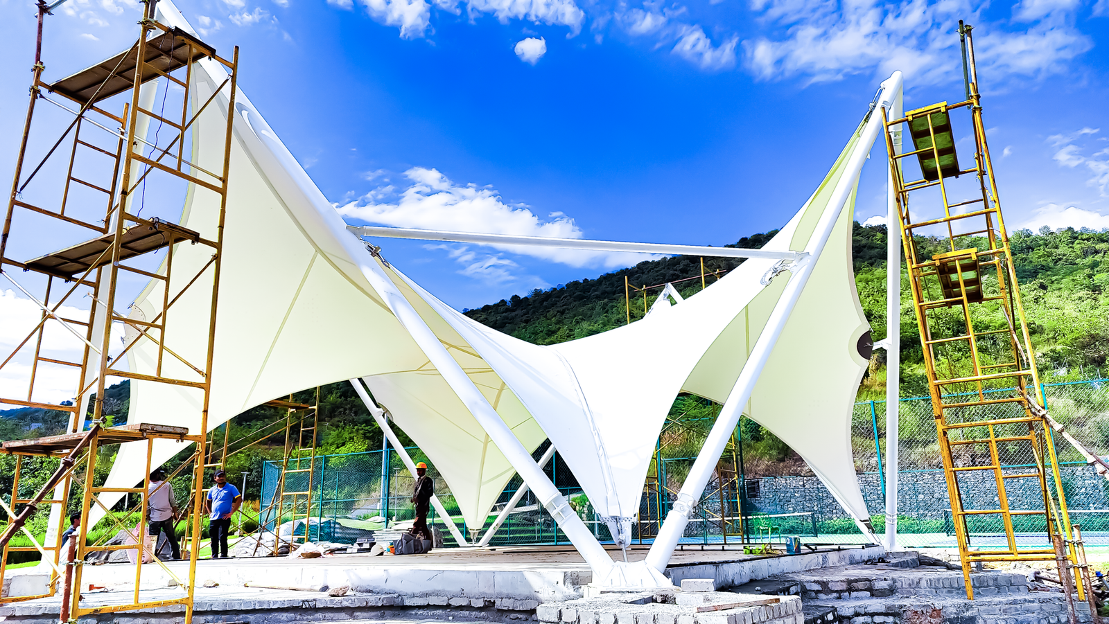 Architecturally Engineered Tensile Membrane Structures