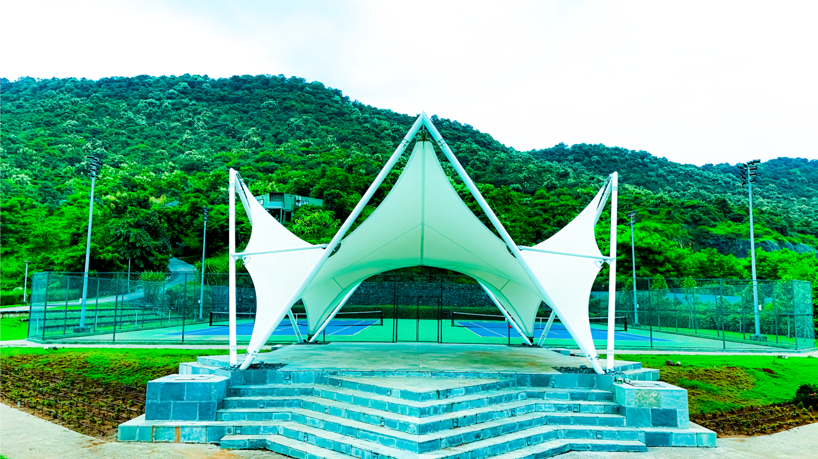 Architecturally Engineered Tensile Membrane Structures