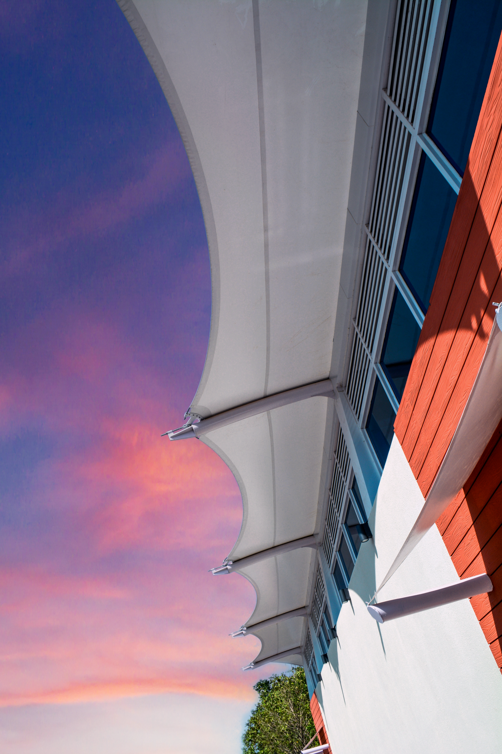 Modern tensile membrane